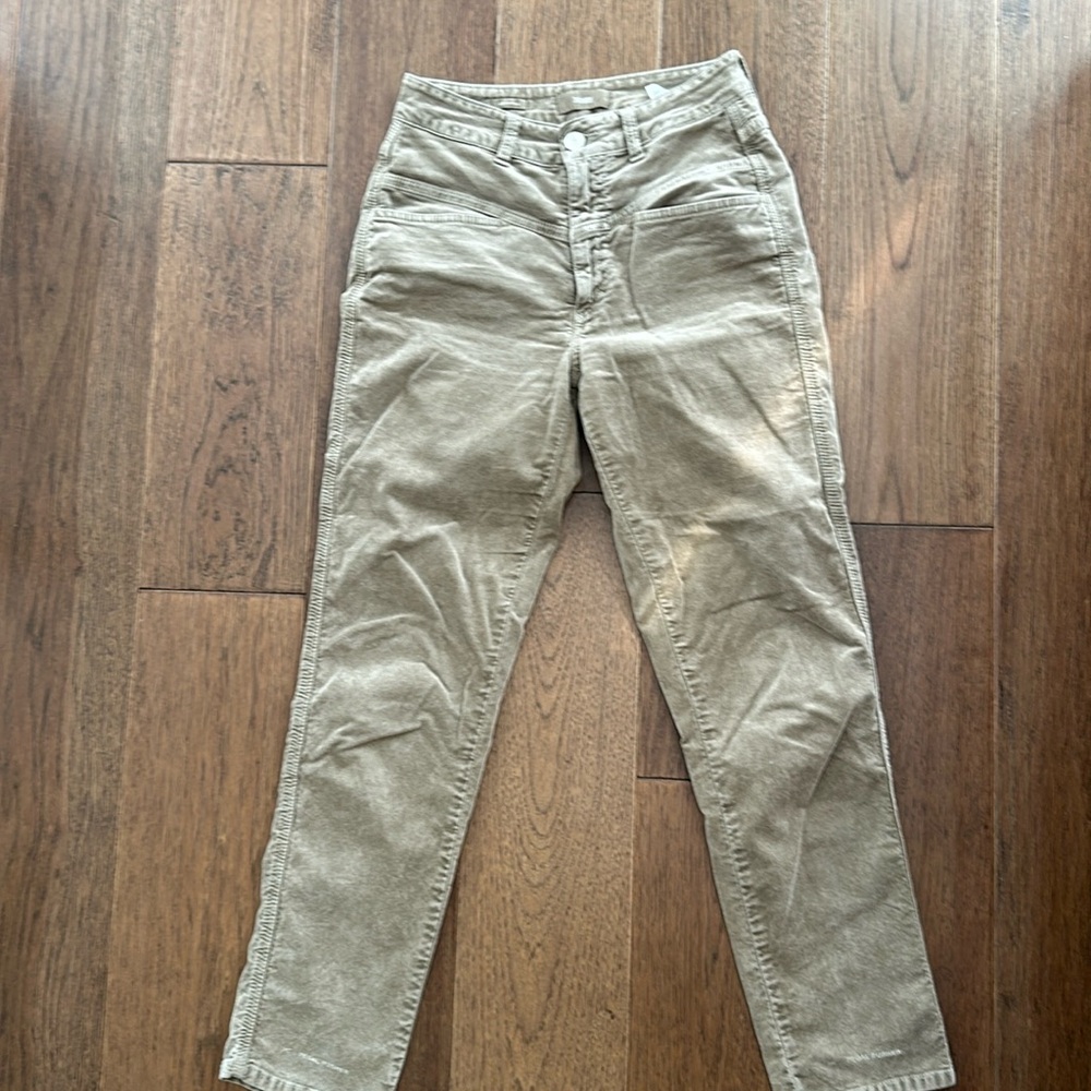 Closed Velvet Pedal Pusher pants/jeans